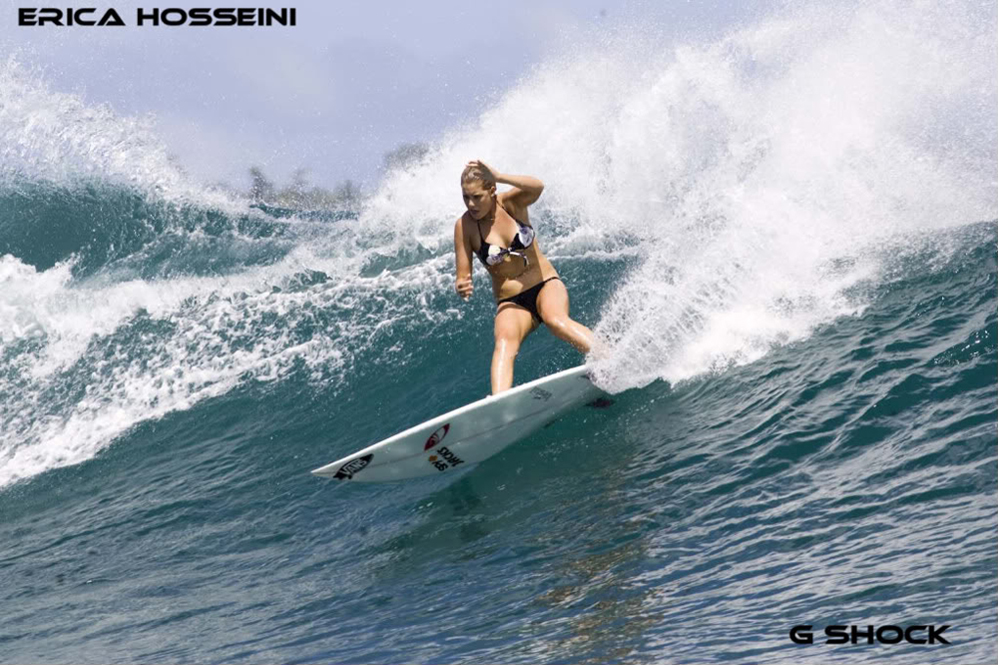 Pro Surfer Erica Hosseini