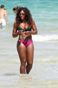 Serena Williams Bikini Miami Beach