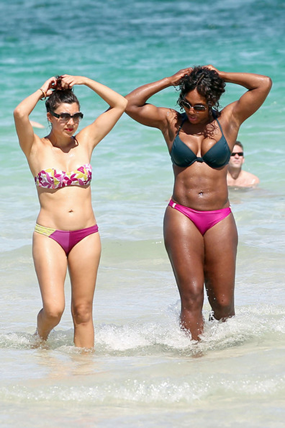 Serena Williams Bikini Miami Beach