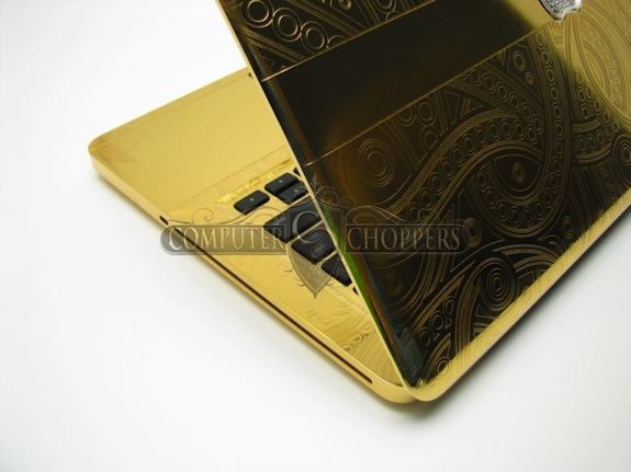 24 Carat Gold Macbook Pro