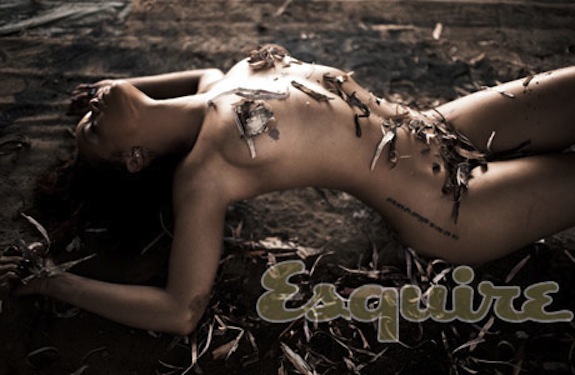 Rihanna Nude Photo Esquire Magazine