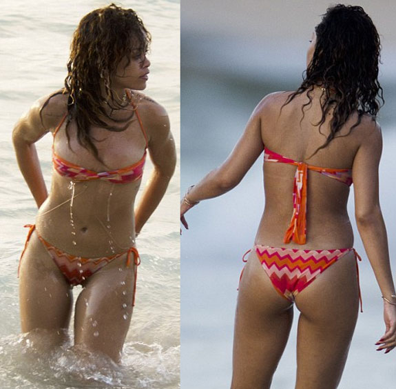 Rihanna Bikini Photo Barbados.