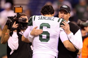 Mark Sanchez and Rex Ryan