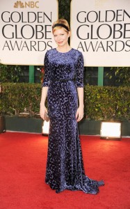 Michelle Williams Golden Globes 2012