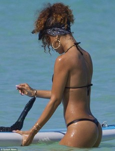 Rihanna Thong Bikini Hawaii