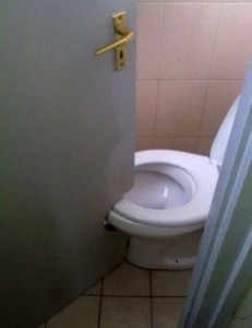 Toilet Tight Squeeze
