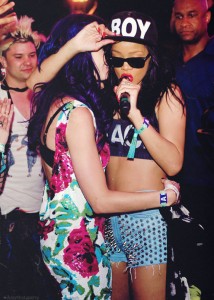 Rihanna Katy Perry Coachella 2012