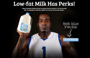 Kendrick Perkins Milk Commercial