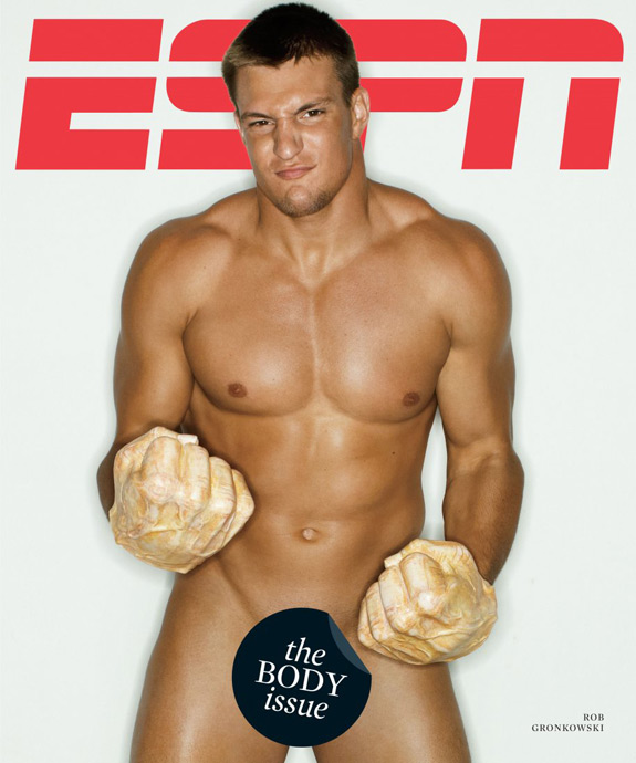 ESPN Body Issue Cover 2012 Rob Gronkowski Cover