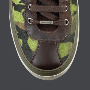 Jimmy Choo Belgravia Camouflage Print Sneakers