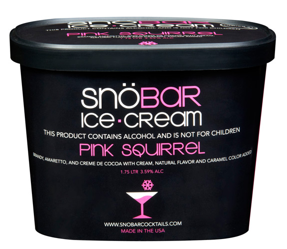 SnoBar Alcohol Ice Cream Squirreal