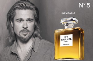 Brad Pitt for Chanel No. 5 Campaign