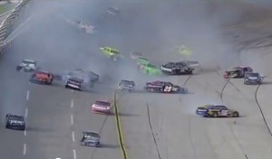 NASCAR Talladega Wreck
