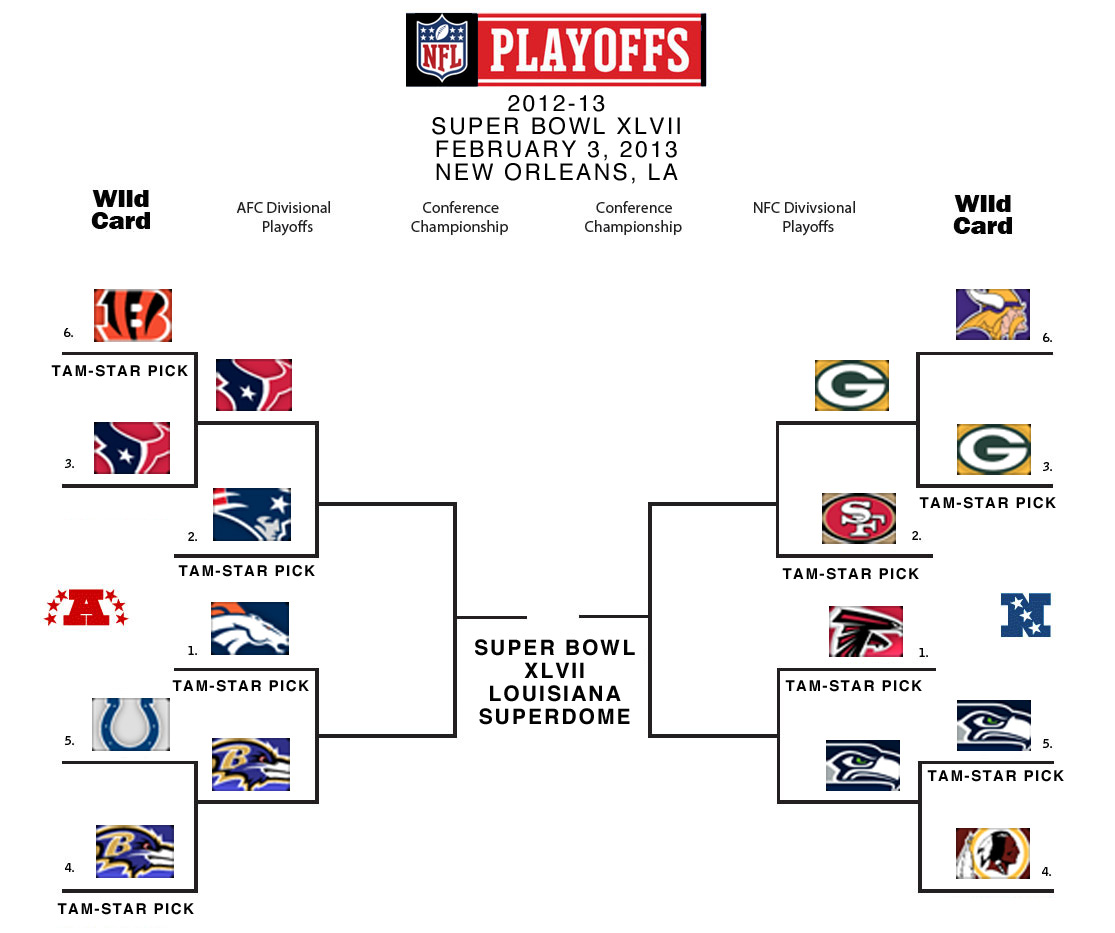 2012-13 NFL Playoff Predictions