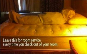 Funny Photo Room Service