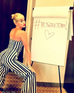 Miley Cyrus Twerk Team Video Photo