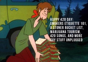 420 Day Scooby Doo Pot Marijuana Sandwich Stoner