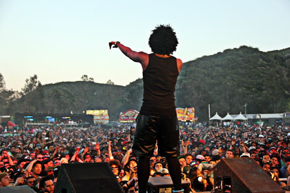 Trinidad James Paid Dues Stage View
