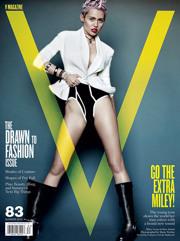 Miley Cyrus V Magazine Photos (7)