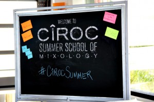 ciroc summer school chalk board