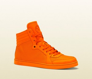 Gucci Neon High Top Sneakers