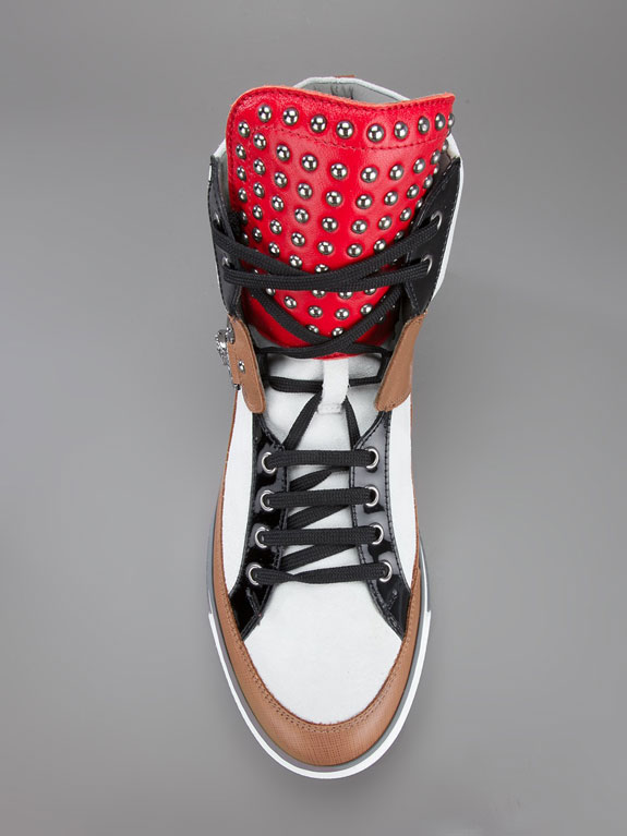 Versace Studded Colour Block Sneaker