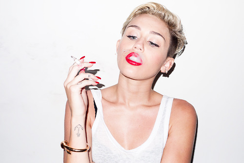 Miley Cyrus Terry Richardson Studio