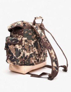 A.P.C. X Eastpak Brown Camouflage Print Cargo Backpack