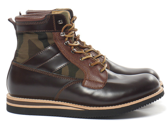 BePostitive Army Boot Brown