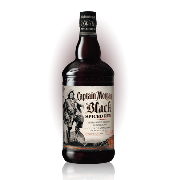 Captain Morgan Black Spiced Rum 1