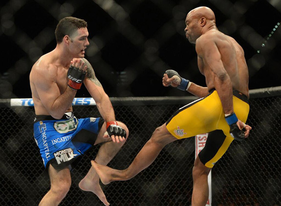 Ufc 168 Anderson Silva Broke Leg Chris Weidman 