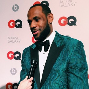 Lebron James GQ All Star 2014 NBA All Star Weekend Party