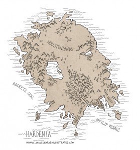 James Harden Illustrated Isle Of Hardenia