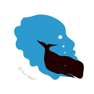 James Harden Illustrated Whale
