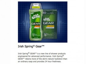 Irish Spring Speed Stick Gear Deodorant Antiperspirant