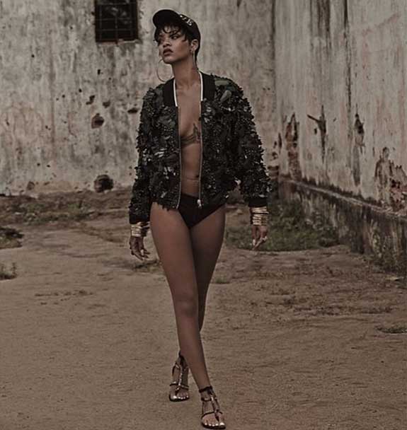 Rihanna Vogue Brazil Photos