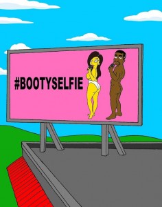 Kim Kardashian Simpsons Cartoon Character