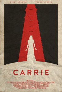 Alternative Minimalist Movie Posters Carrie