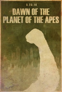 Alternative Minimalist Movie Posters Dawn Planet Apes