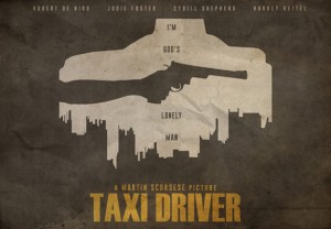 Alternative Minimalist Movie Posters Taxi Driver