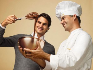 Chocolate Heaven Lindt Roger Federer