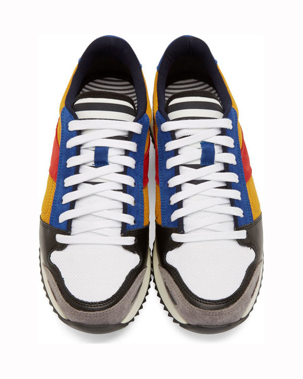 AMI Alexandre Mattiussi Paneled Sneakers