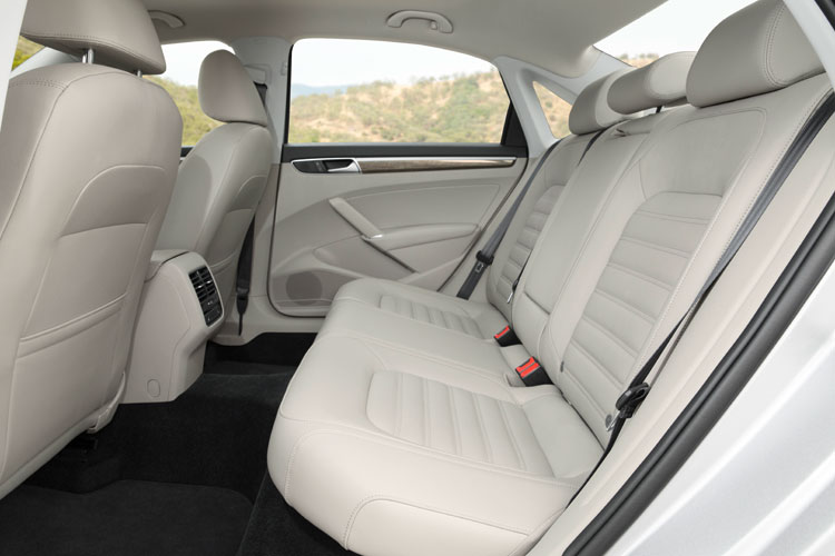 2016 VW Passat Interior Rear Seats