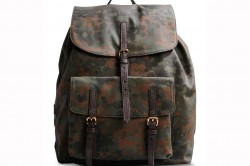 Burberry Prorsum Military Green Camo Backpack