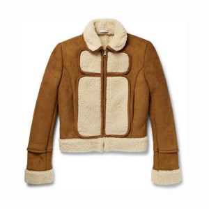 JW Anderson Panelled Shearling Jacket