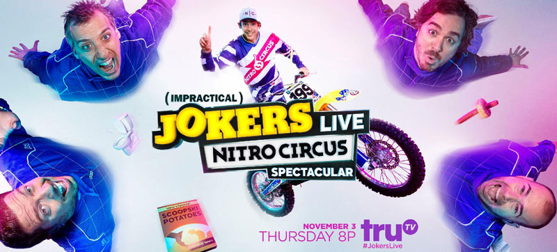 Trutv Impractical Jockers Live Nitro Circus Giveaway