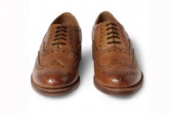 GRENSON Stanley Leather Wingtip Brogues