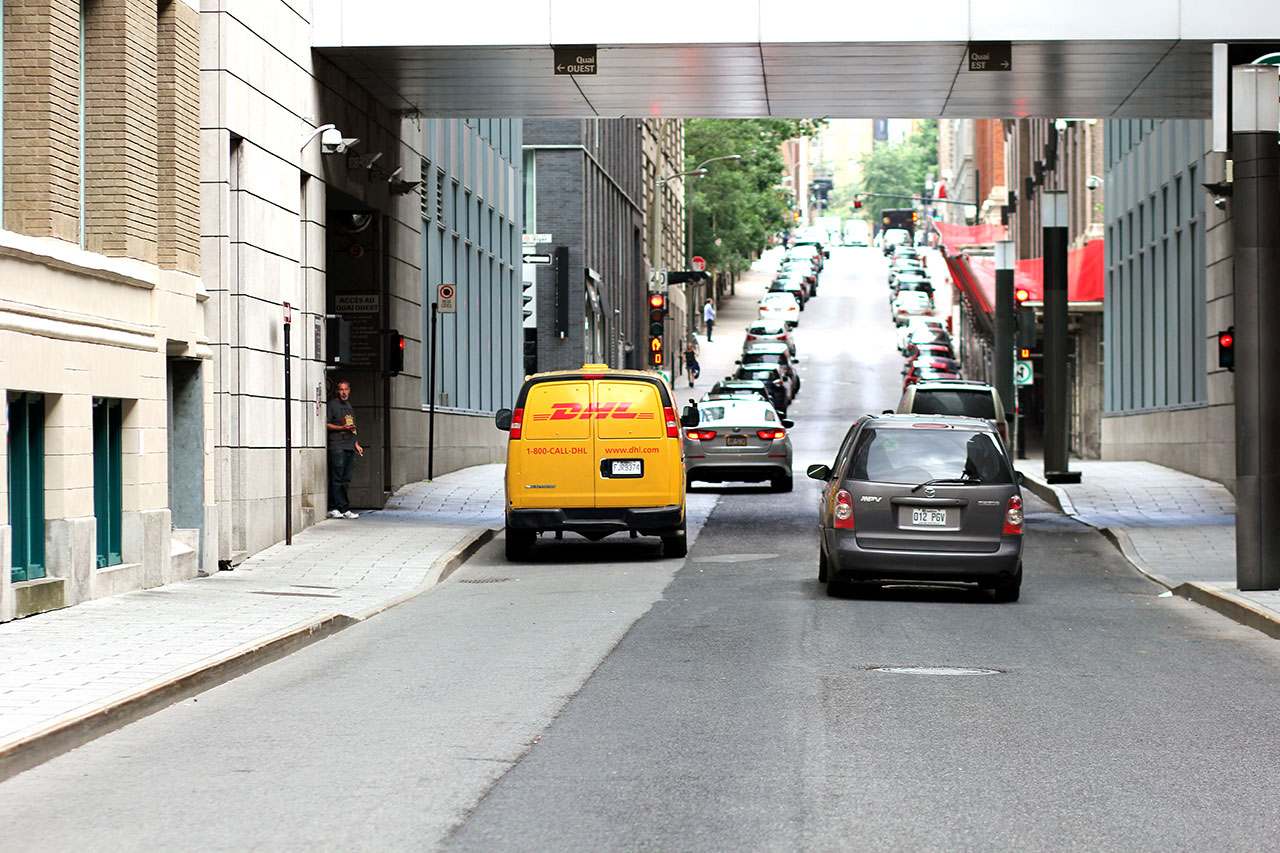 Dhl Montreal City Streets