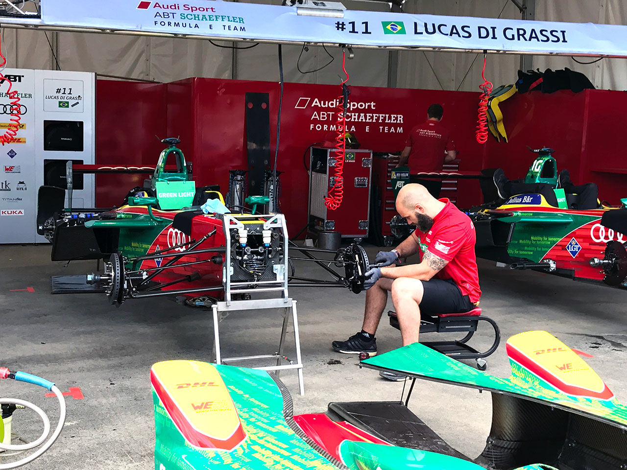 Formula E Grand Prix Montreal Garage 3