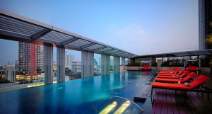 Marriott Bangkok Pool 3